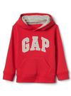 Erkek Bebek Kırmızı Gap Logo Kapüşonlu Sweatshirt