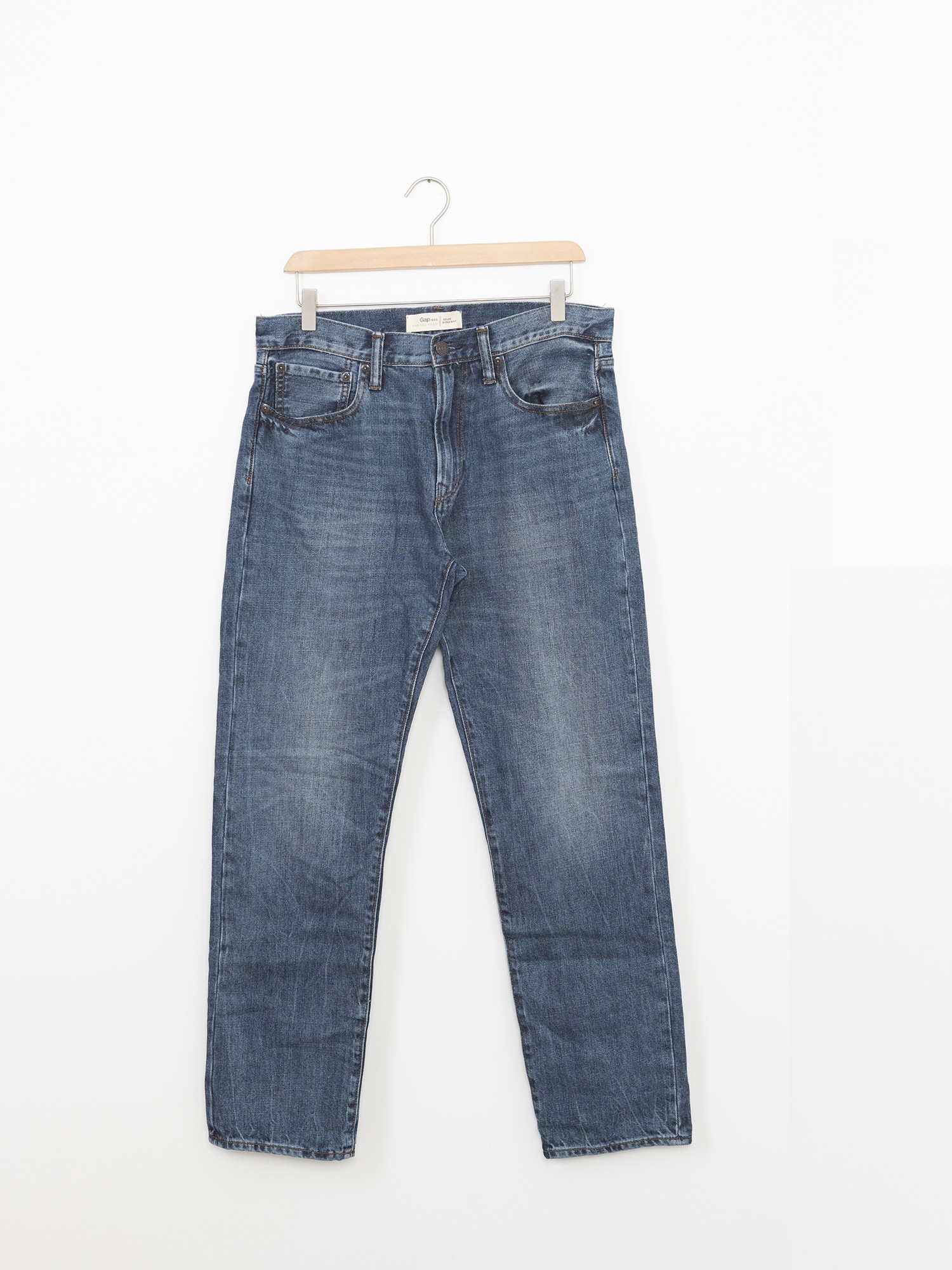 Gap Vintage Yıkamalı Straight Jean Pantolon. 1