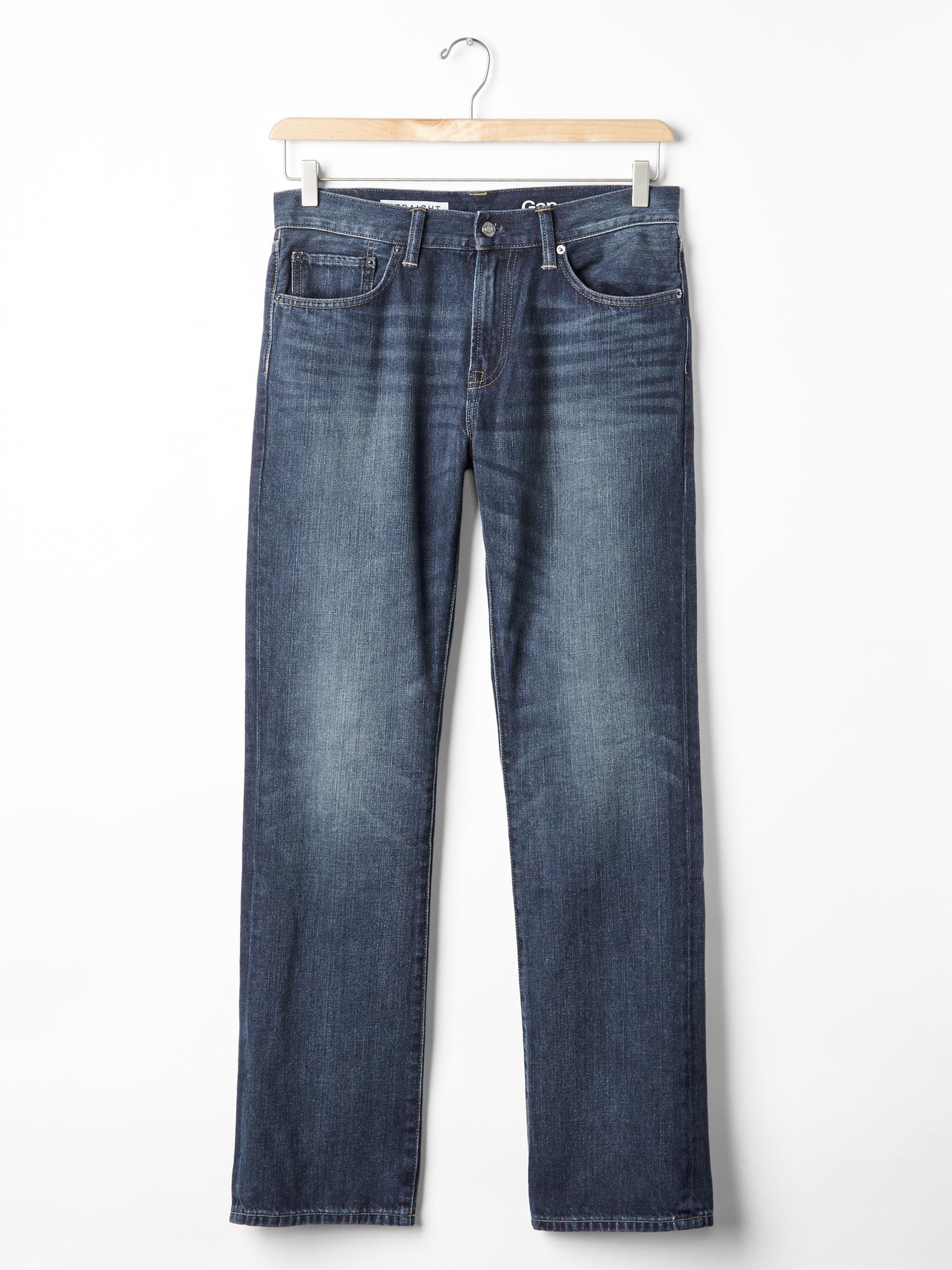 Gap 1969 Straight fit jean pantolon (vintage yıkama). 4