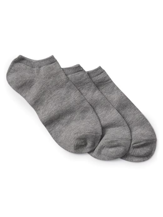 Kadınn Gri 3'lü Soket Çorap