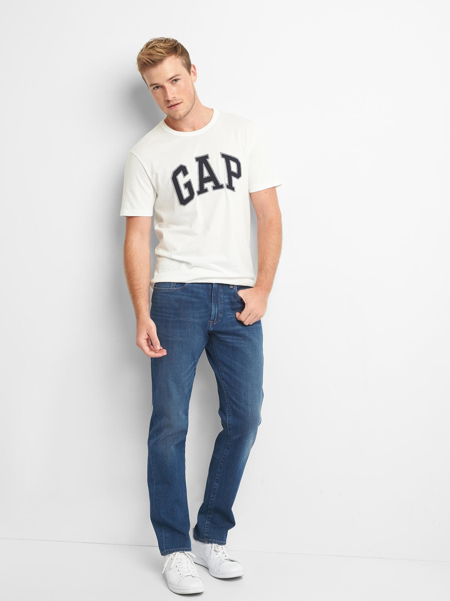 Gap Gap Logo Kısa Kollu T-Shirt. 3