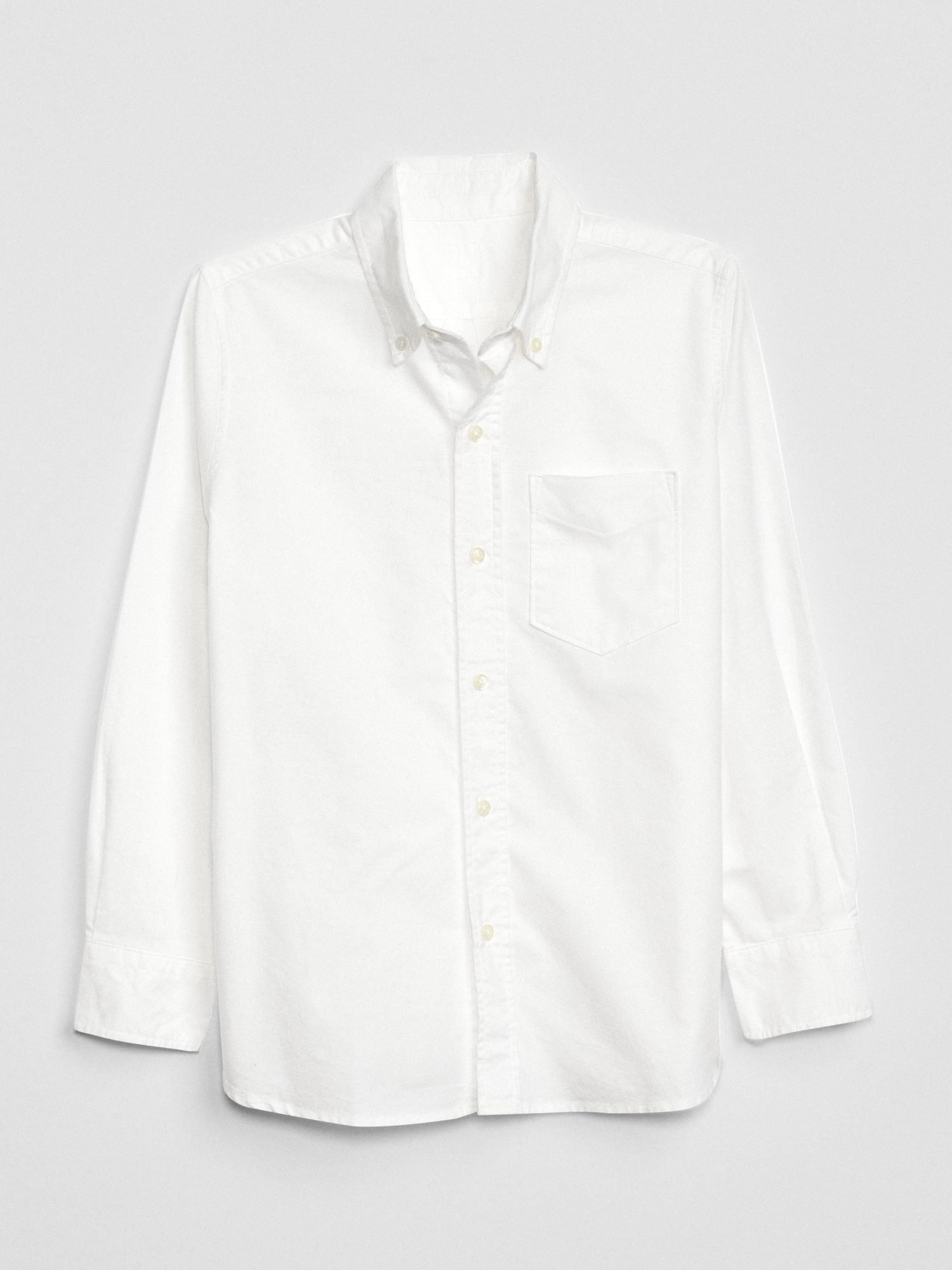 Gap Uniform Oxford Uzun Kollu Gömlek. 1