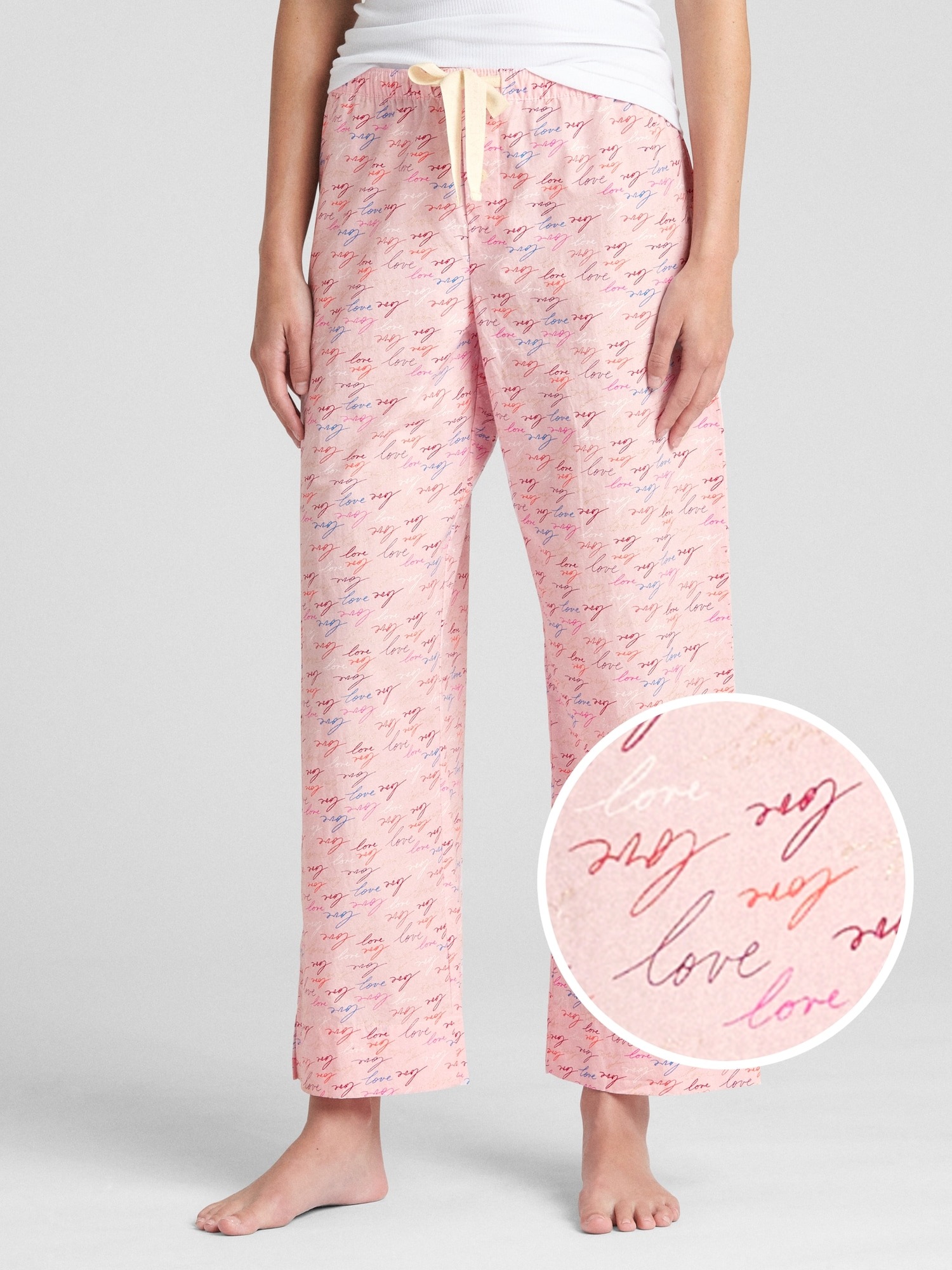 Gap Dreamer Desenli Poplin Pijama Altı. 1