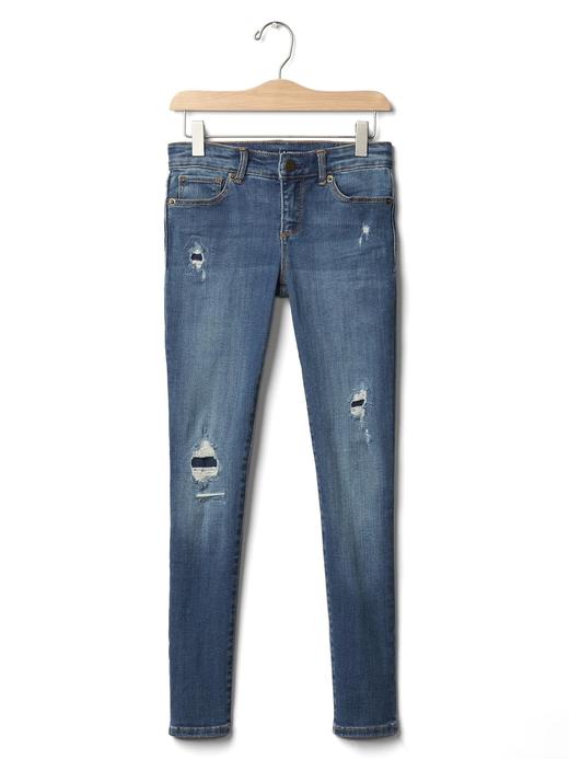 Kız Çocuk Mavi 1969 Streç super skinny jean pantolon