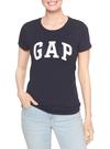 Kadın lacivert Gap Logo Kısa Kollu T-Shirt