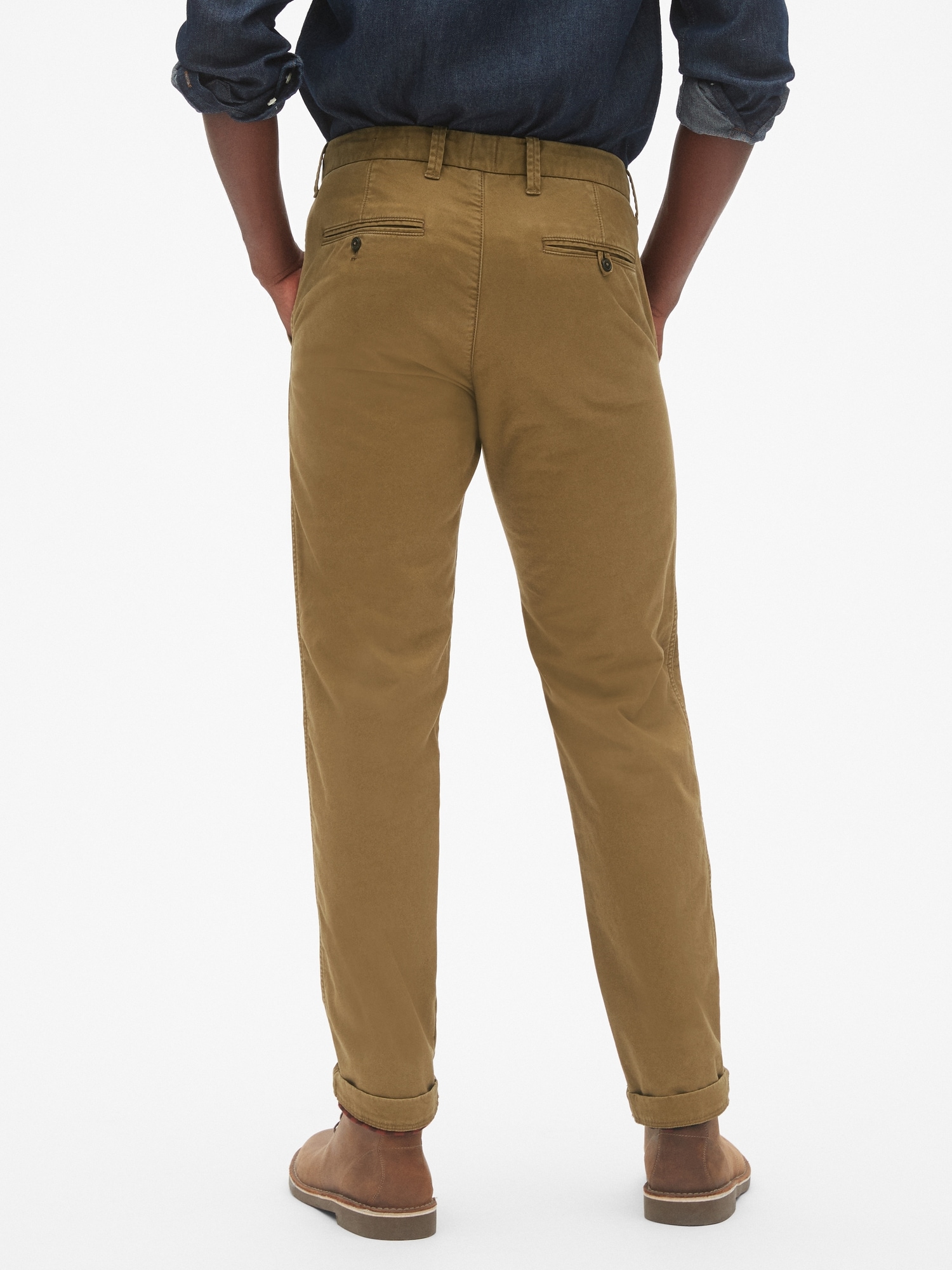 Gap Flex Slim Fit Khaki Pantolon. 4