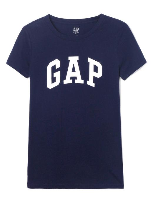 Kadınn lacivert Gap Logo Kısa Kollu T-Shirt
