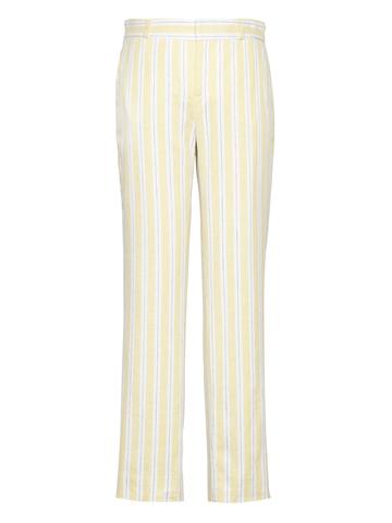 Kadın Sarı Avery Straight-Fit Pantolon