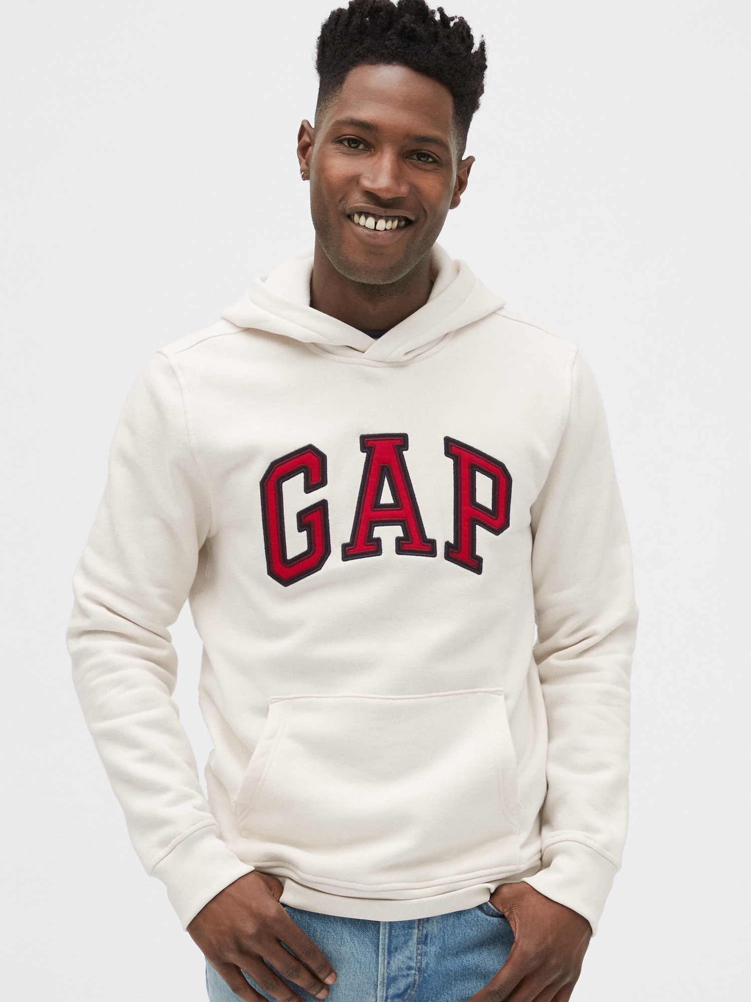 Gap Logo Pullover Kapüşonlu Sweatshirt. 1