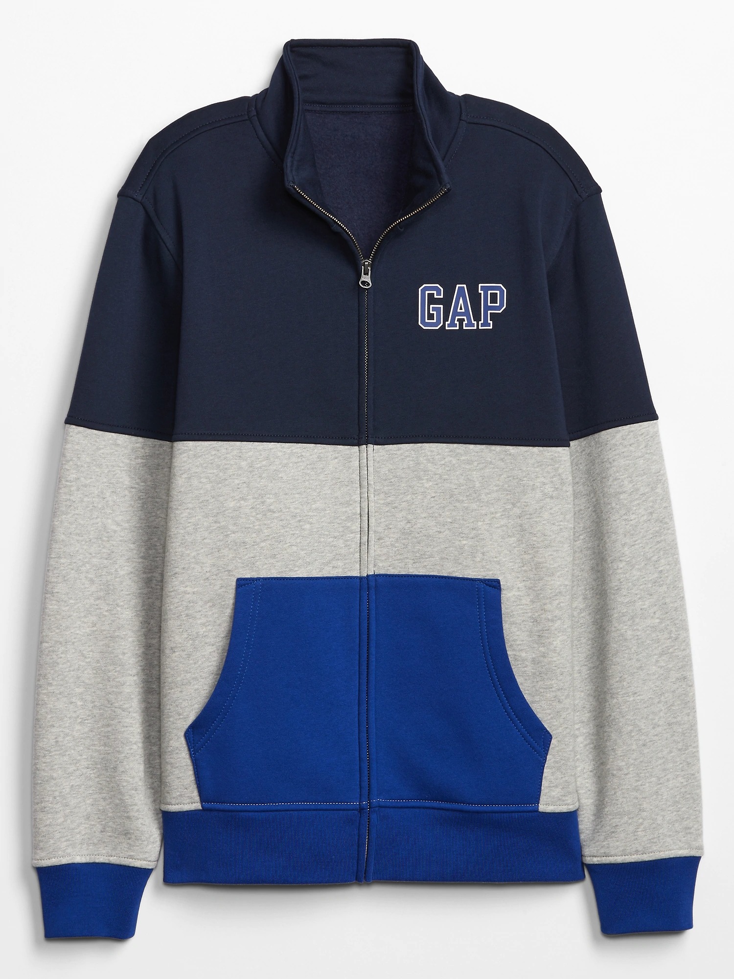 Gap Gap Logo Fermuarlı Sweatshirt. 2