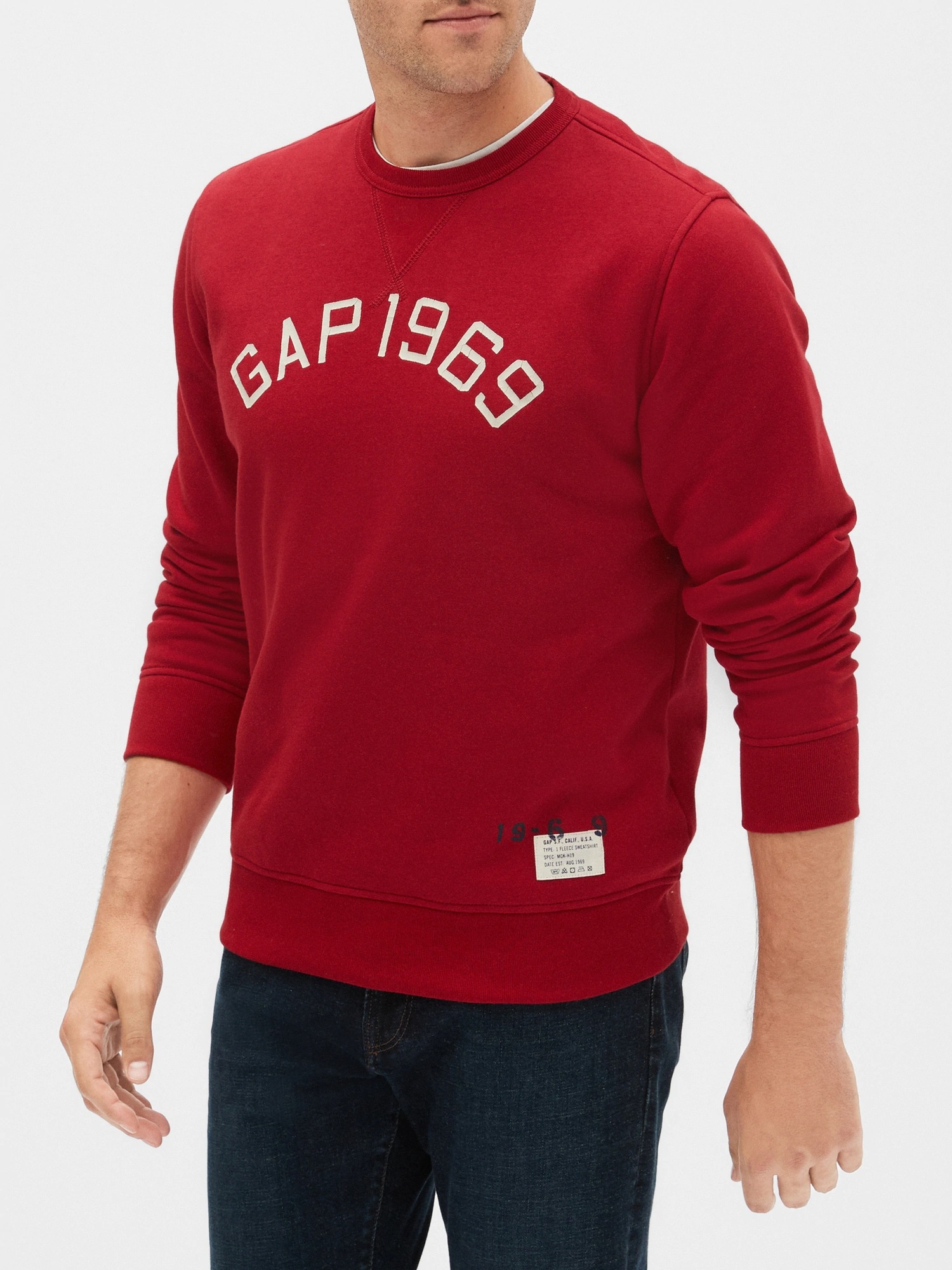 Gap Gap Logo Pullover Sweatshirt. 1