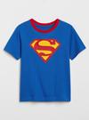 Erkek Bebek Mavi DC ™ Pelerinli T-Shirt