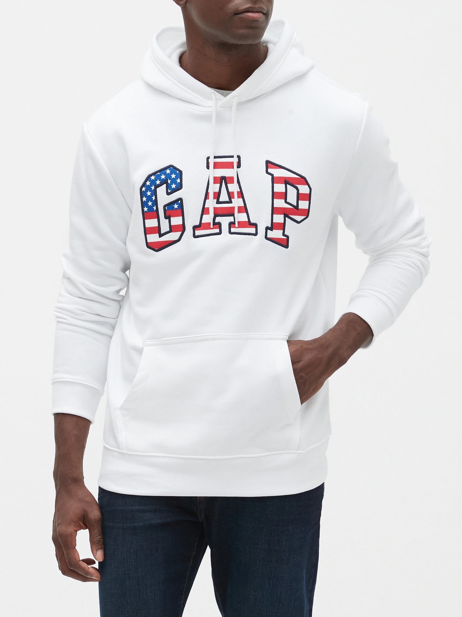 Gap Gap Logo Kapüşonlu Sweatshirt. 1