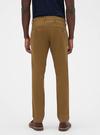 Erkek Kahverengi GapFlex Skinny Fit Khaki Pantolon