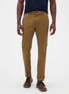 Erkek Kahverengi GapFlex Skinny Fit Khaki Pantolon