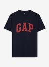 Erkek lacivert Gap Logo Kısa Kollu T-Shirt