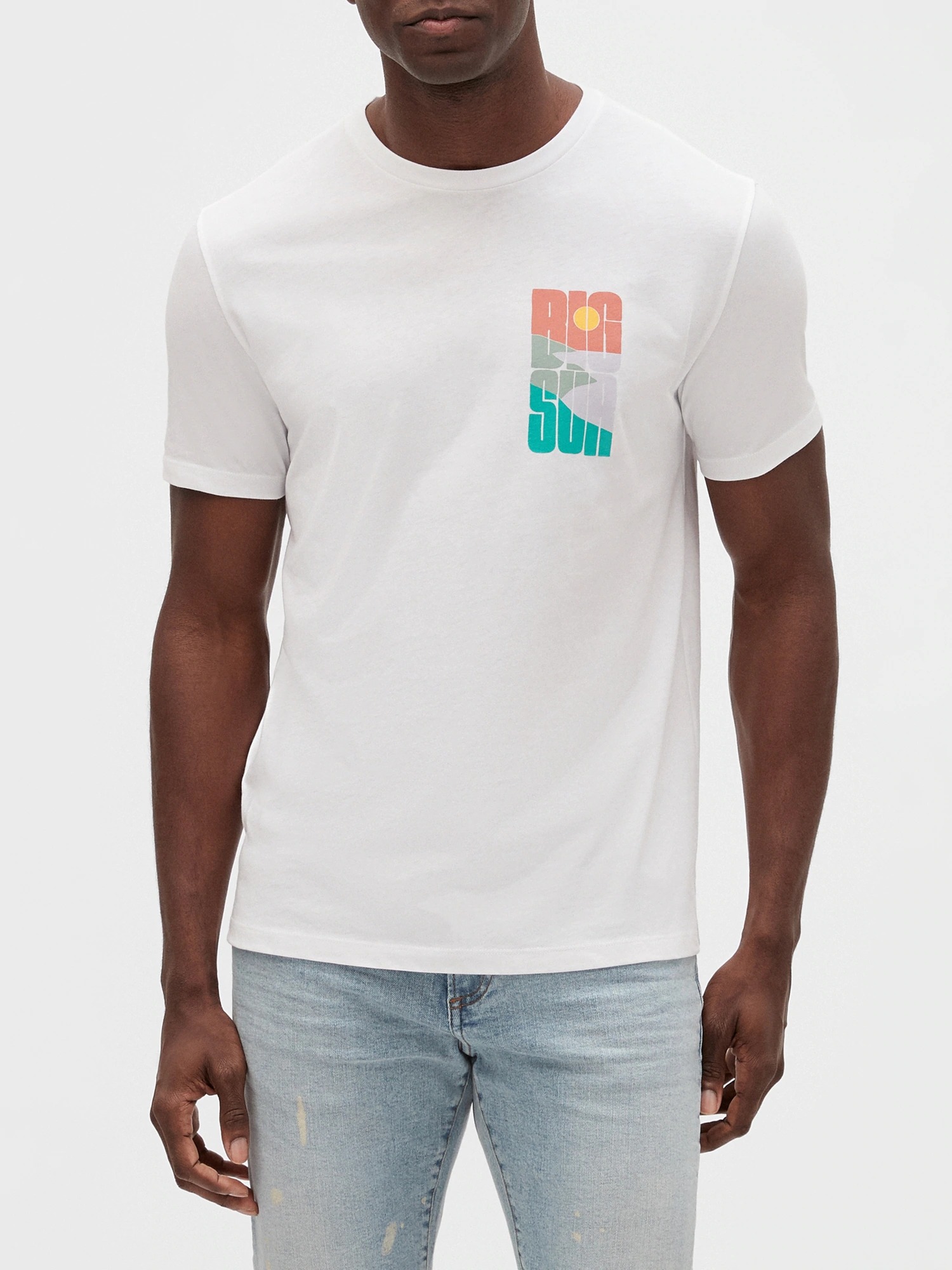 Gap Grafik Kısa Kollu T-Shirt. 1