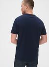 Erkek Açık Mavi Gap Logo Kısa Kollu T-Shirt