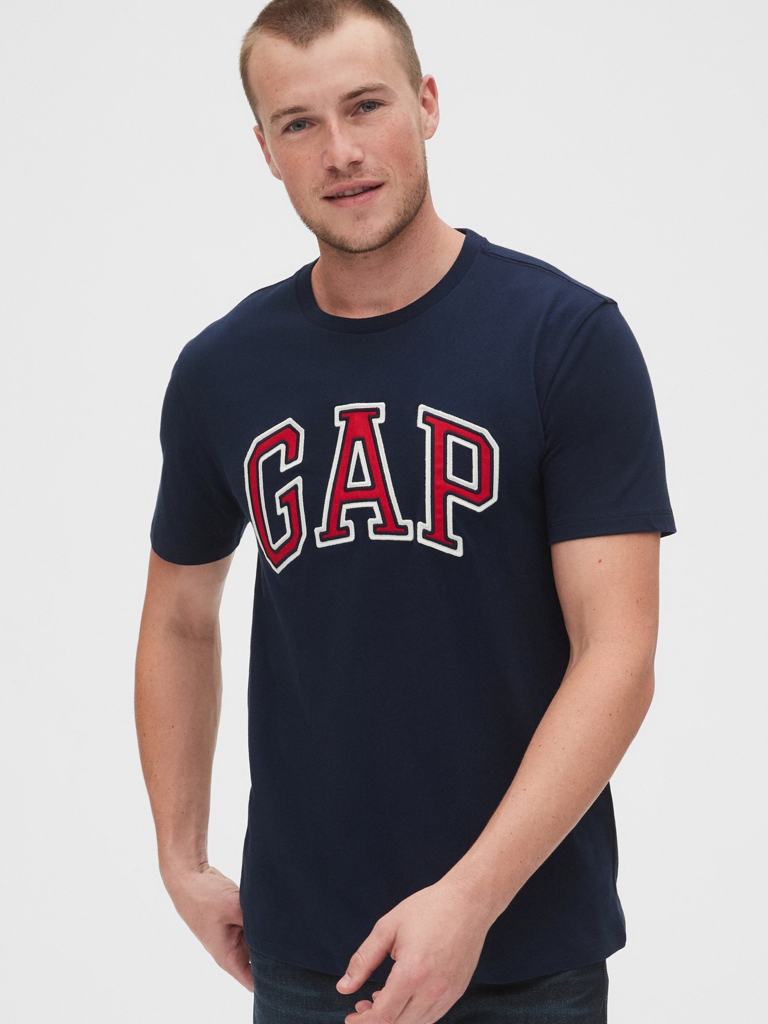 Gap Logo Kısa Kollu T-Shirt. 3