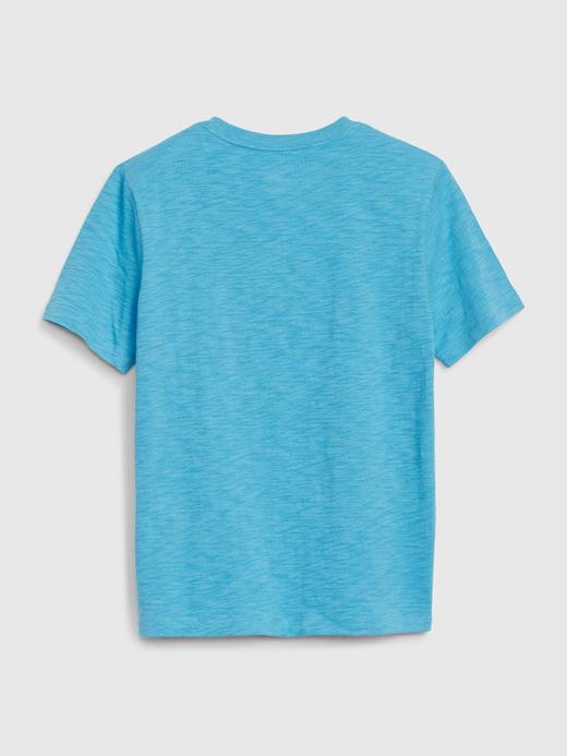 Erkek Çocuk mavi Star Wars™ Hologram Grafik T-Shirt
