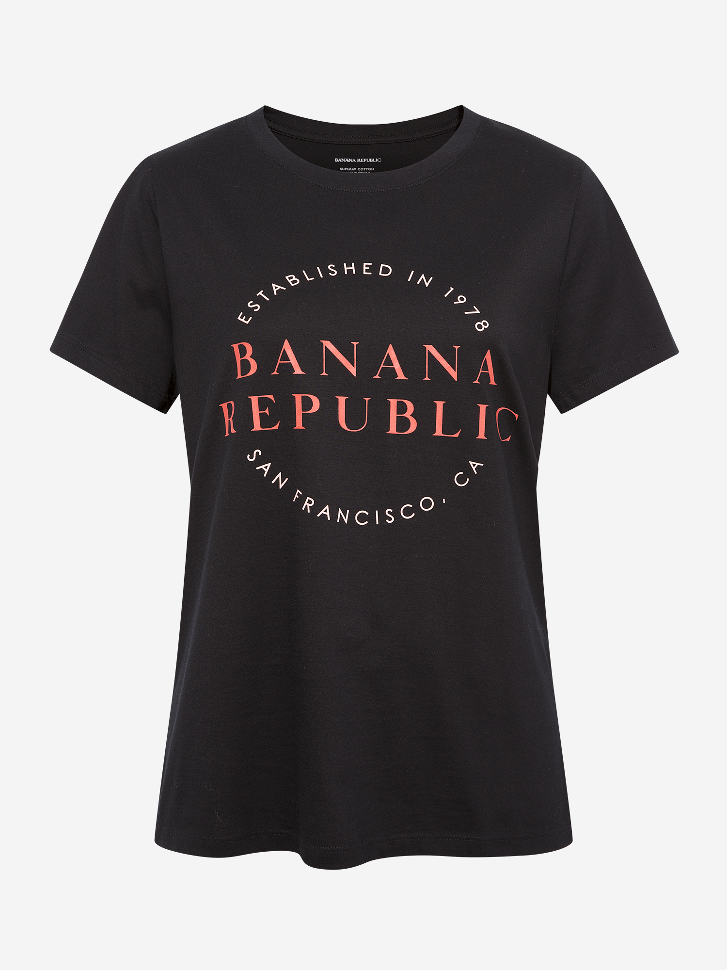 Banana Republic Grafik Desenli Kısa Kollu T-Shirt. 1