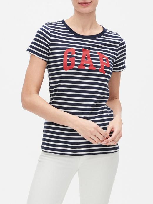 Kadın Çok Renkli 2'li Gap Logo Kısa Kollu T-Shirt Seti