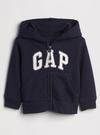 Erkek Bebek Lacivert Gap Logo Kapüşonlu Sweatshirt