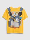 Erkek Bebek Sarı National Geographic Kısa Kollu T-Shirt