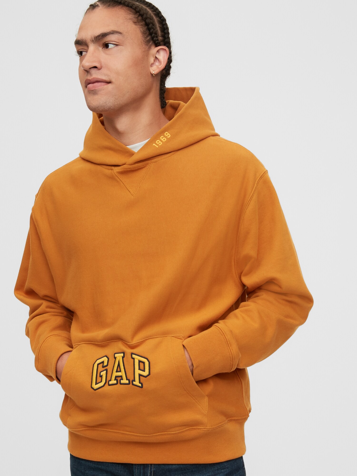 Gap Logo Pullover Kapüşonlu Sweatshirt. 1