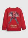 Erkek Bebek Kırmızı Marvel Spider-Man Sweatshirt