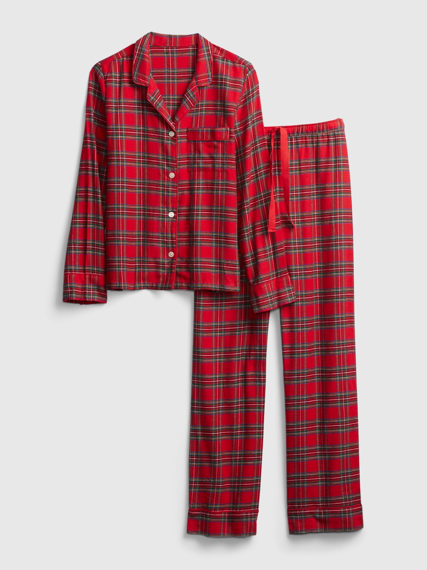 Gap Desenli Pijama Takımı. 2