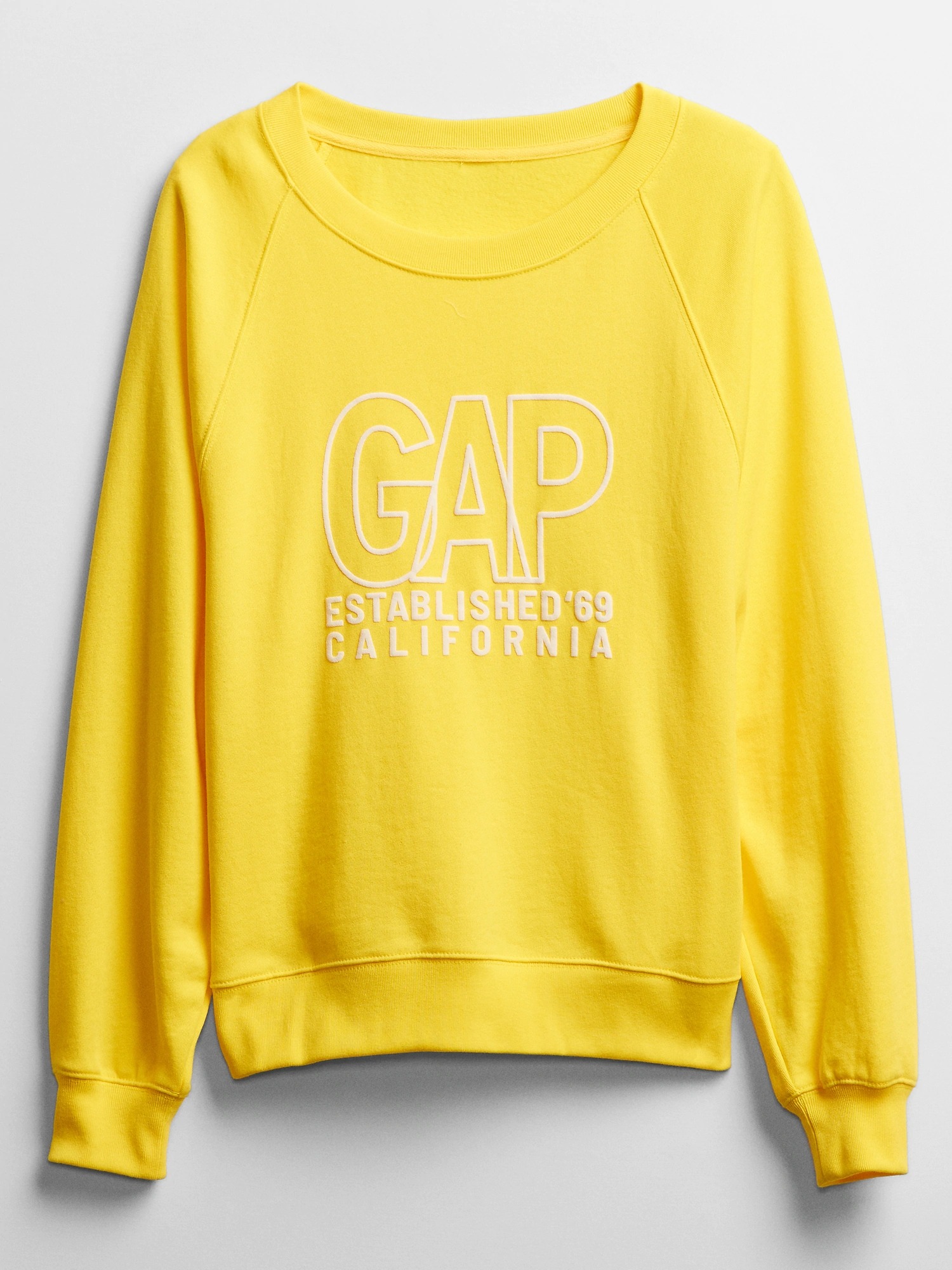 Gap Logo Yuvarlak Yaka Sweatshirt. 4