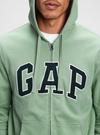 Erkek Pembe Gap Logo Kapüşonlu Sweatshirt