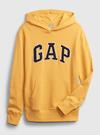Erkek Sarı Gap Logo Kapüşonlu Sweatshirt