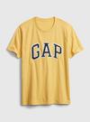Erkek Mavi Gap Logo Kısa Kollu T-Shirt