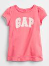 Kız Bebek Pembe Gap Logo Kısa Kollu Elbise