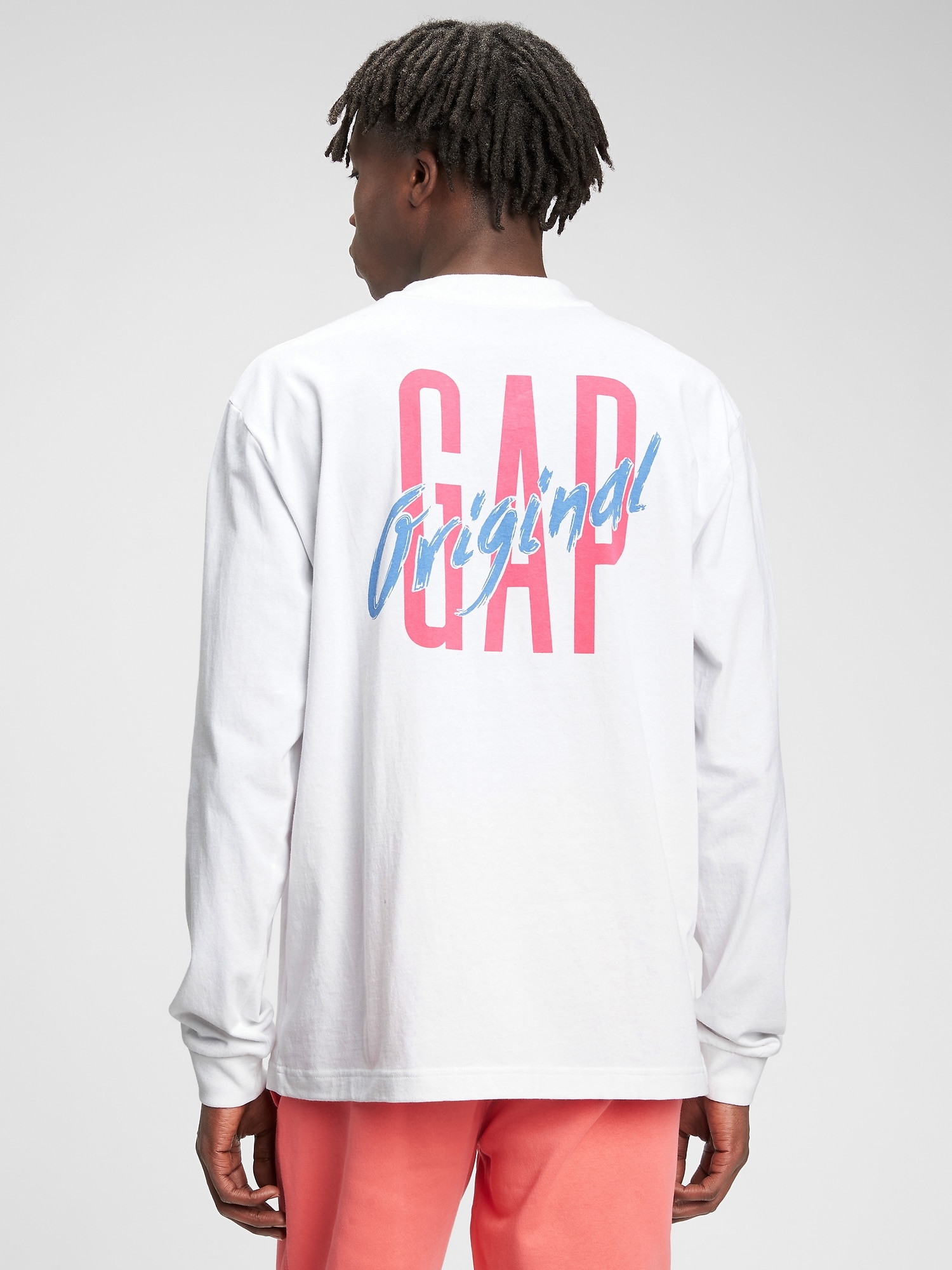 Gap Logo Uzun Kollu T-Shirt. 2