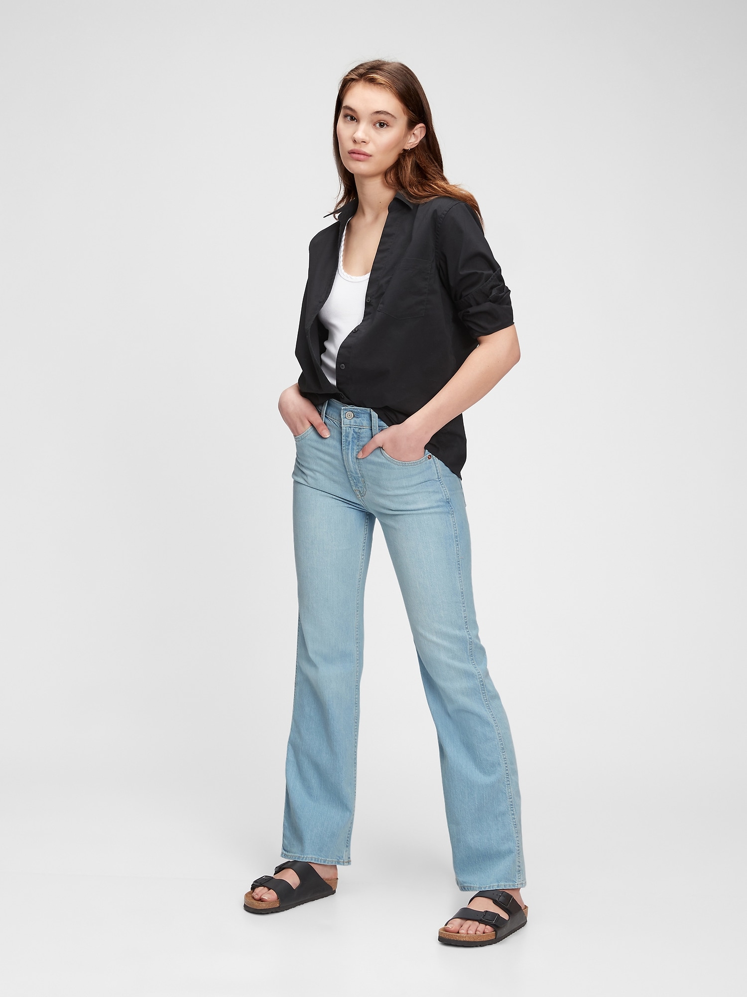 Gap High Rise Vintage Jean Pantolon. 3