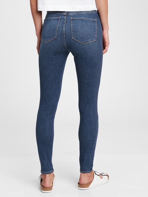 Kadın Mavi High Rise Washwell™ Jegging  Pantolon