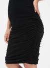 Kadın Siyah Maternity Bodycon Elbise