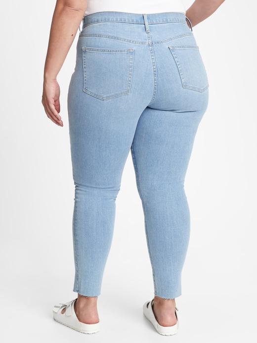 Kadın Mavi High Rise True Skinny Jean