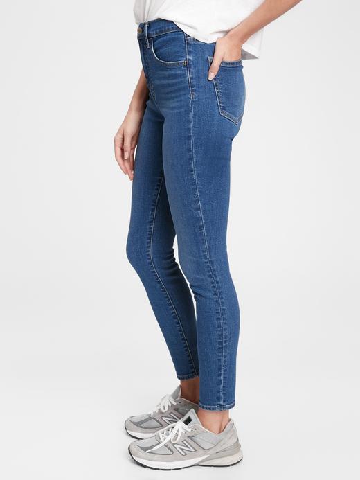 Kadın Lacivert High Rise True Skinny Jean