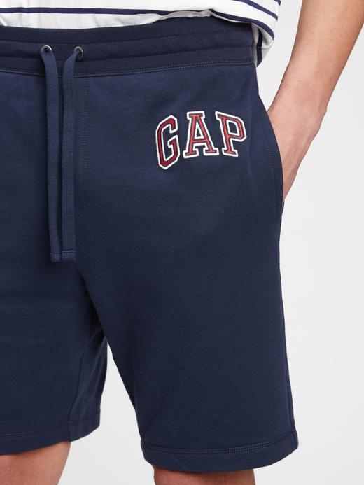 Erkek Gri Gap Logo Şort