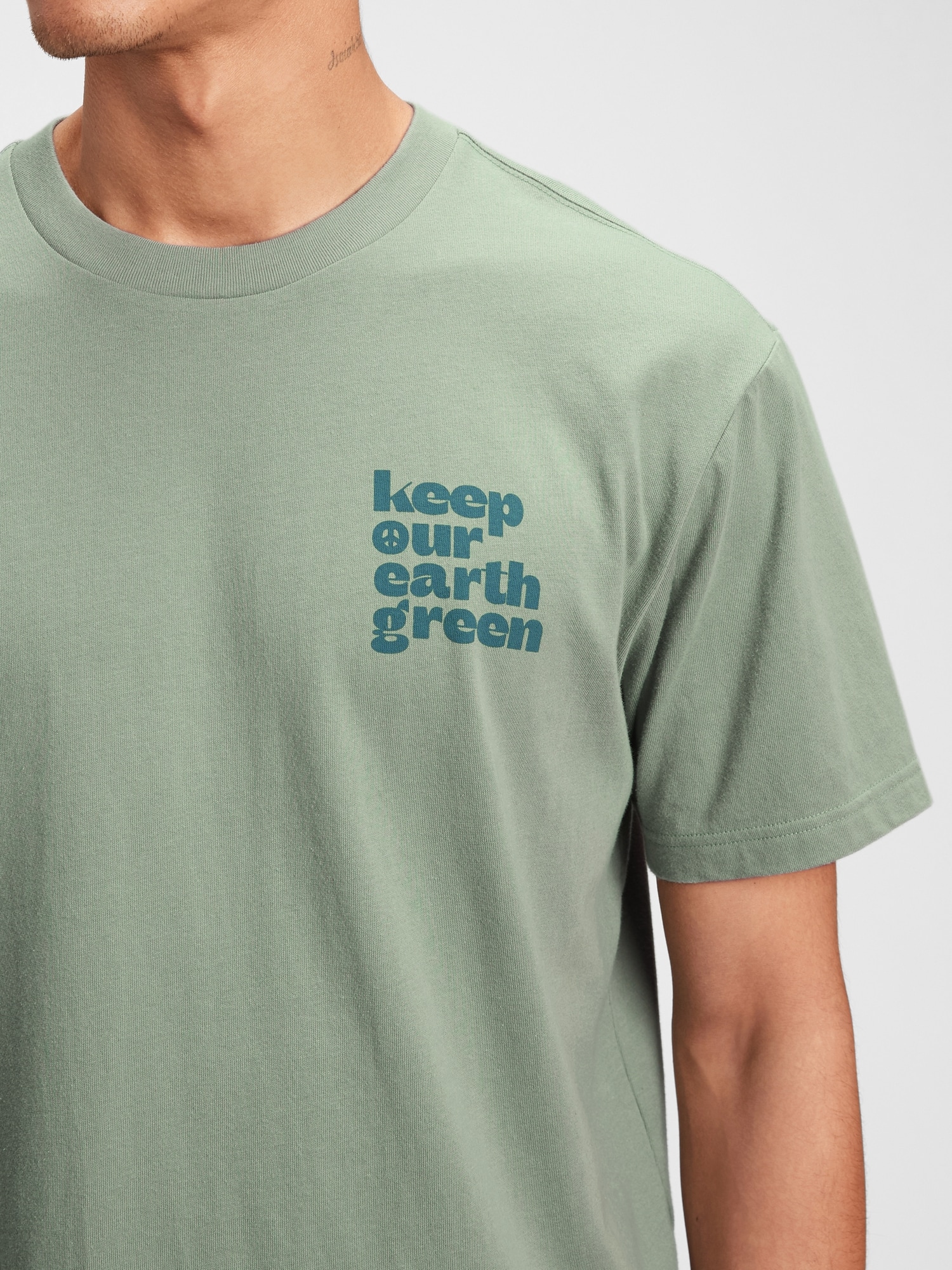 Gap Grafik Desenli T-Shirt. 5