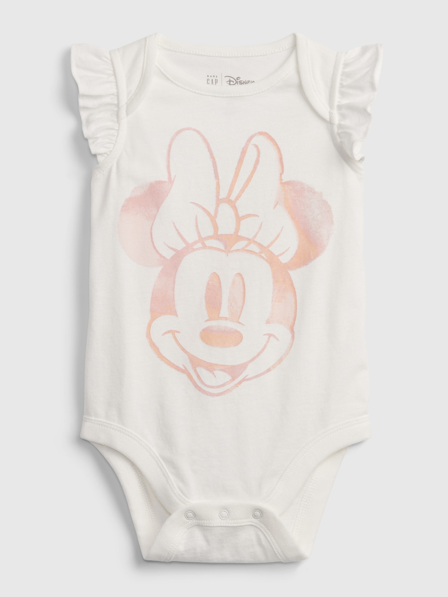 Gap babyGap | %100 Organik Pamuklu Disney Minnie Mouse Bodysuit. 1