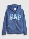 Erkek Çocuk Lacivert Kapüşonlu Gap Logo Sweatshirt