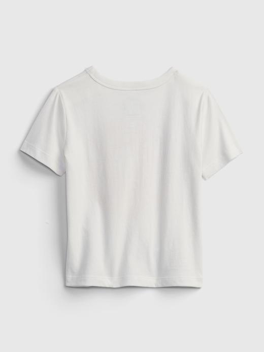 Erkek Bebek Mor %100 Organik Pamuk Grafik Desenli T-Shirt
