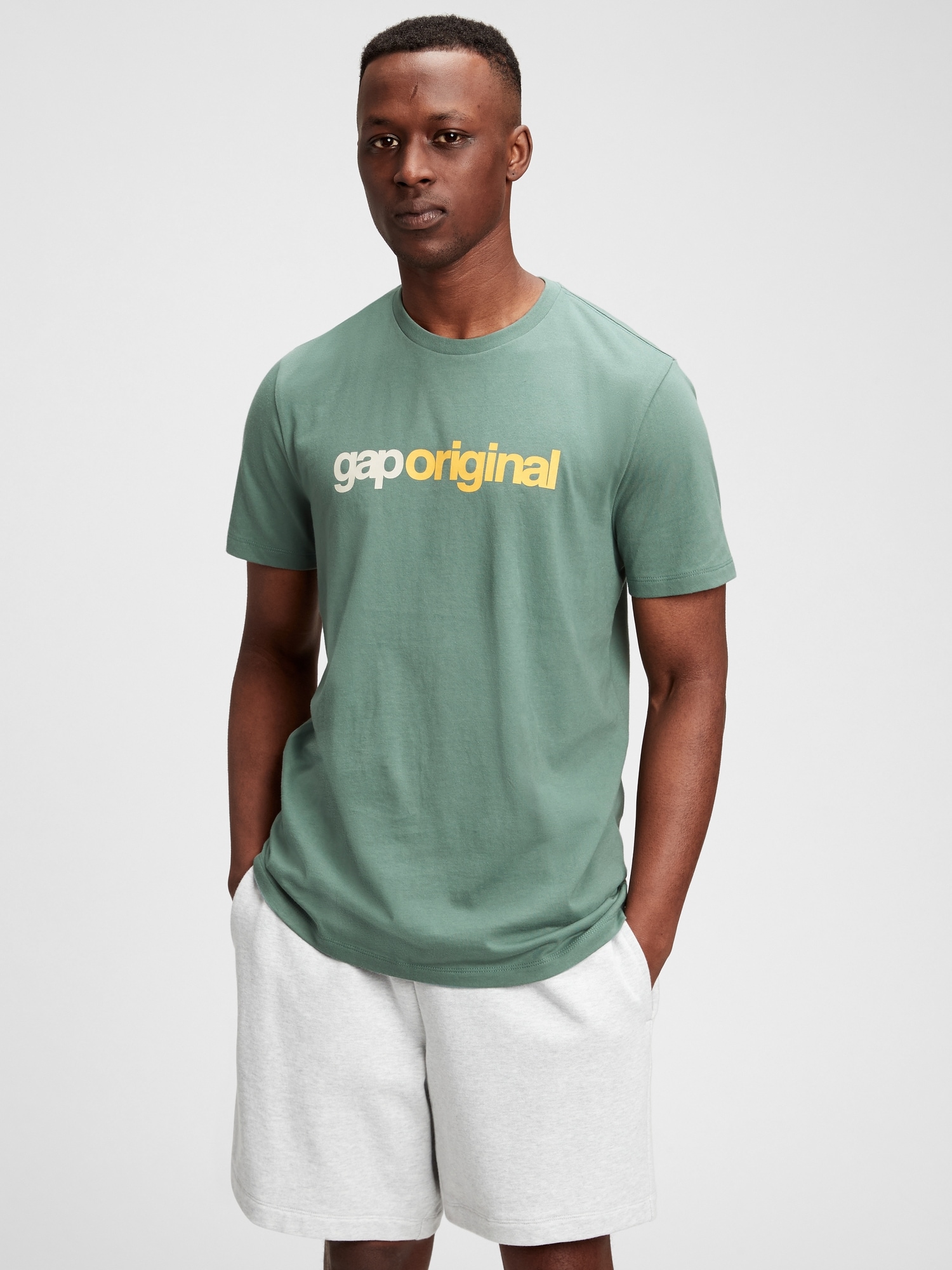 Gap Organik Pamuk  Gap Logo  T-Shirt. 2