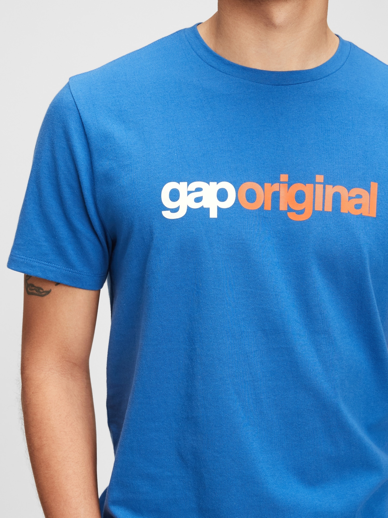 Gap Organik Pamuk  Gap Logo  T-Shirt. 5