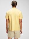 Erkek Haki Organik Pamuklu Polo Yaka T-Shirt